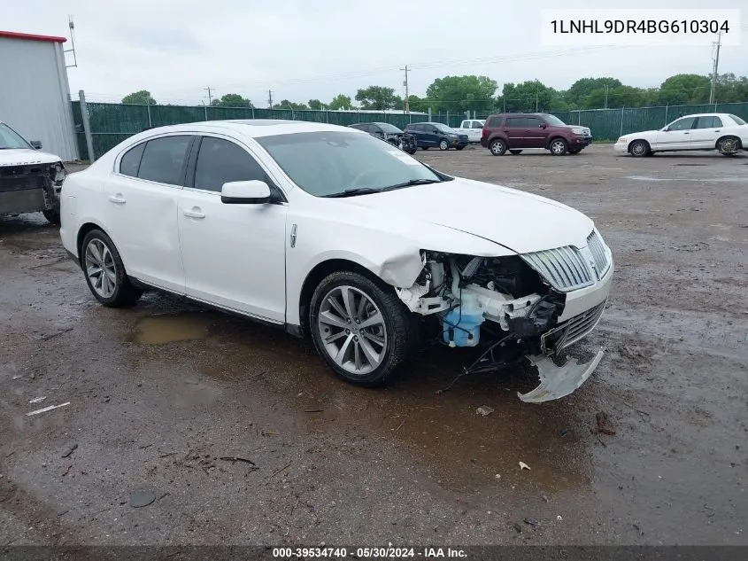 2011 Lincoln Mks VIN: 1LNHL9DR4BG610304 Lot: 39534740