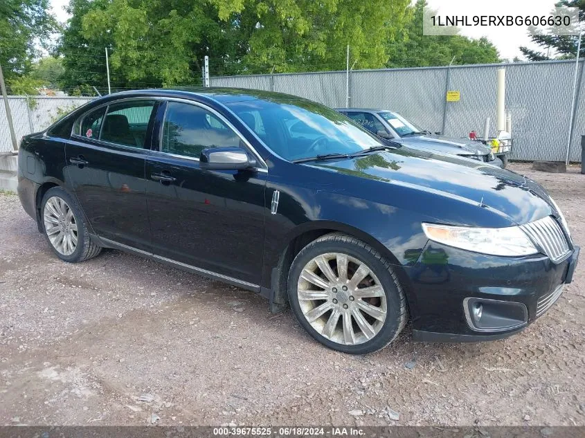 1LNHL9ERXBG606630 2011 Lincoln Mks