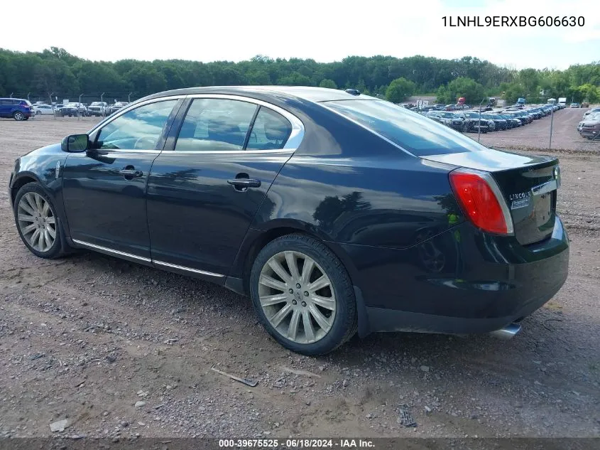 1LNHL9ERXBG606630 2011 Lincoln Mks