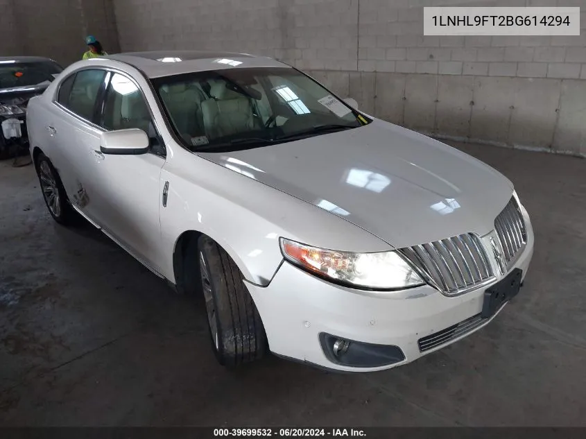 1LNHL9FT2BG614294 2011 Lincoln Mks Ecoboost