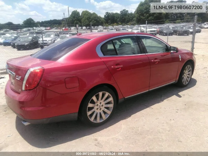 1LNHL9FT9BG607200 2011 Lincoln Mks Ecoboost