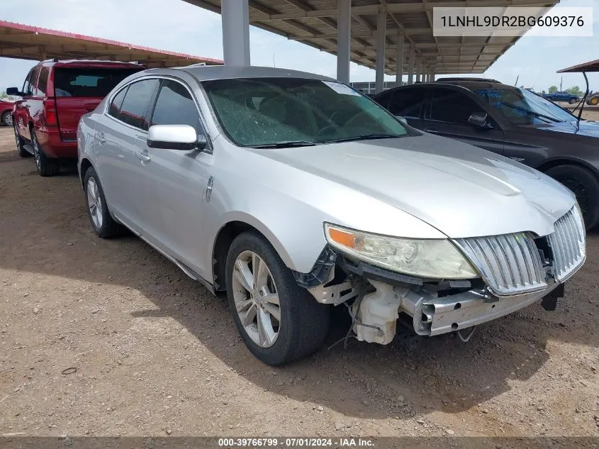 1LNHL9DR2BG609376 2011 Lincoln Mks