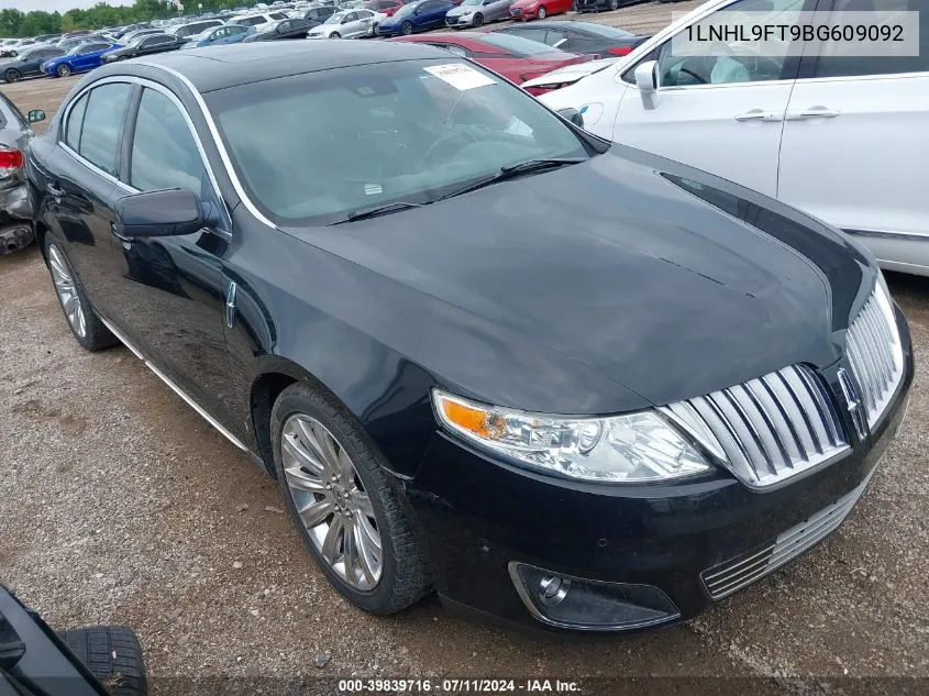 1LNHL9FT9BG609092 2011 Lincoln Mks Ecoboost