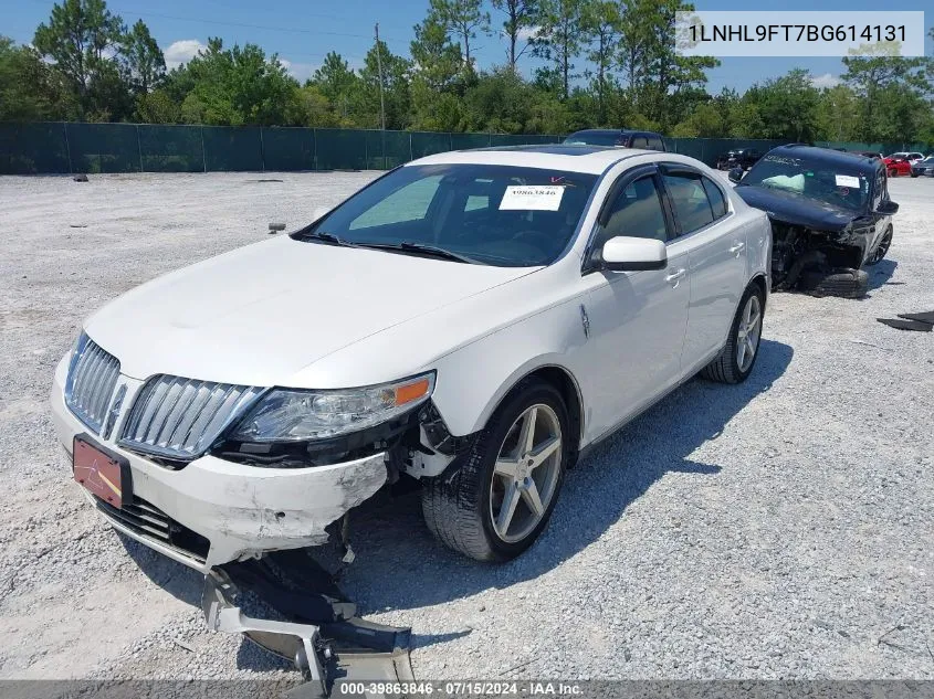 2011 Lincoln Mks Ecoboost VIN: 1LNHL9FT7BG614131 Lot: 39863846