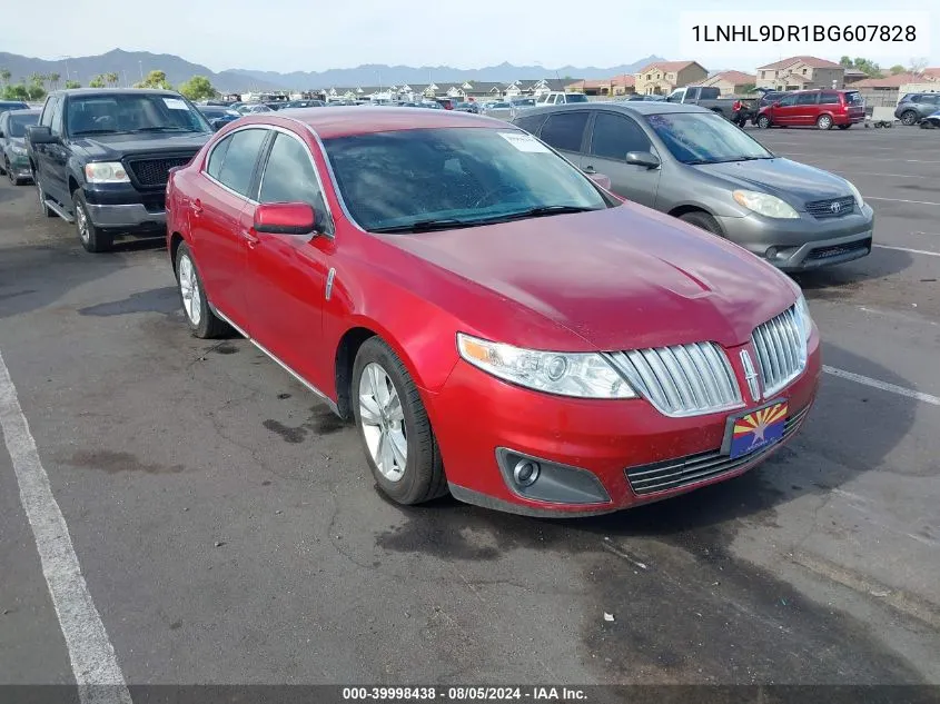 2011 Lincoln Mks VIN: 1LNHL9DR1BG607828 Lot: 39998438