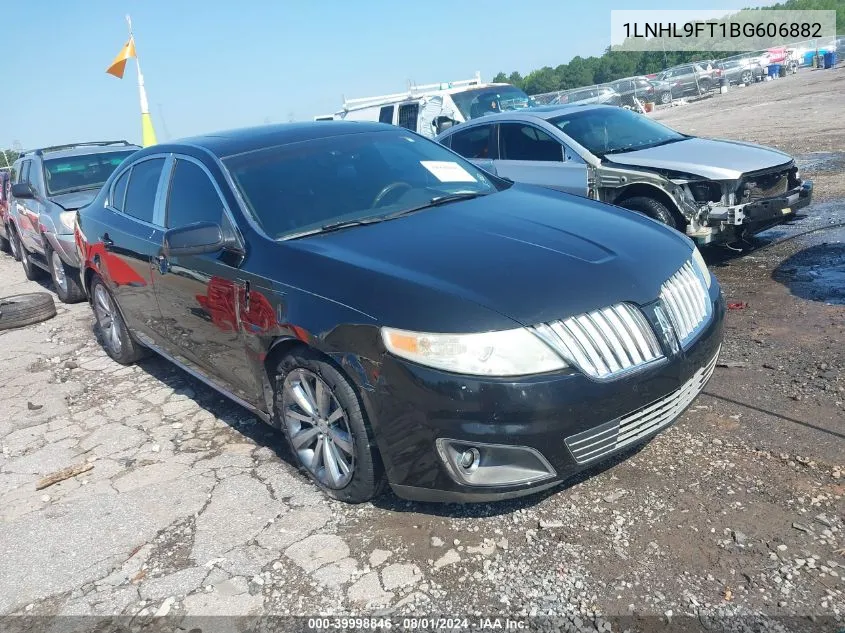 2011 Lincoln Mks Ecoboost VIN: 1LNHL9FT1BG606882 Lot: 39998846