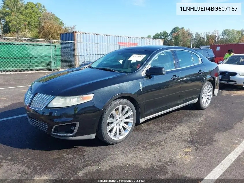 1LNHL9ER4BG607157 2011 Lincoln Mks