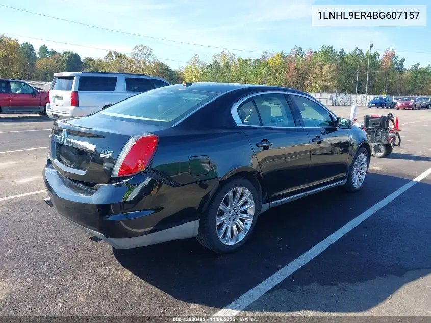 1LNHL9ER4BG607157 2011 Lincoln Mks