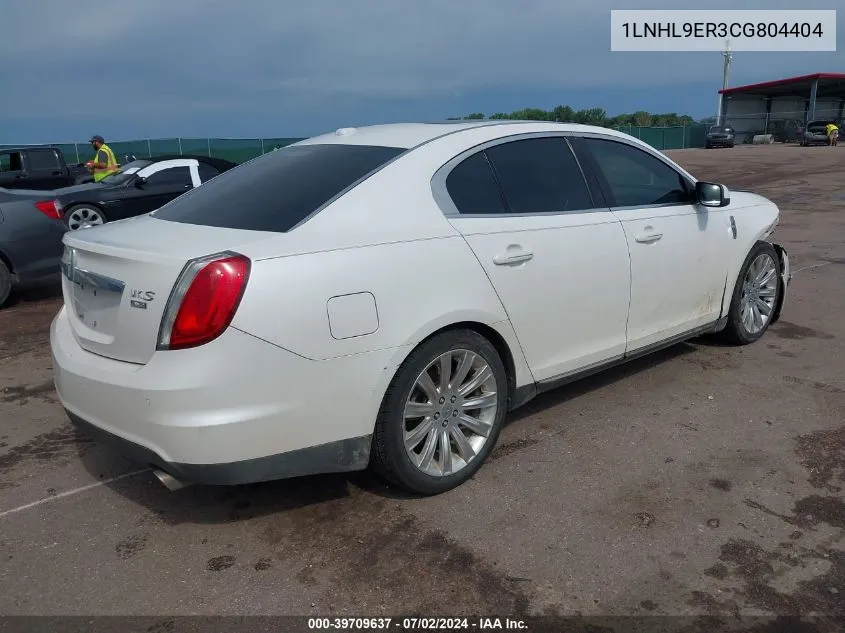 1LNHL9ER3CG804404 2012 Lincoln Mks