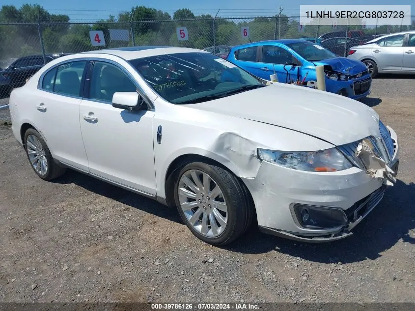 1LNHL9ER2CG803728 2012 Lincoln Mks