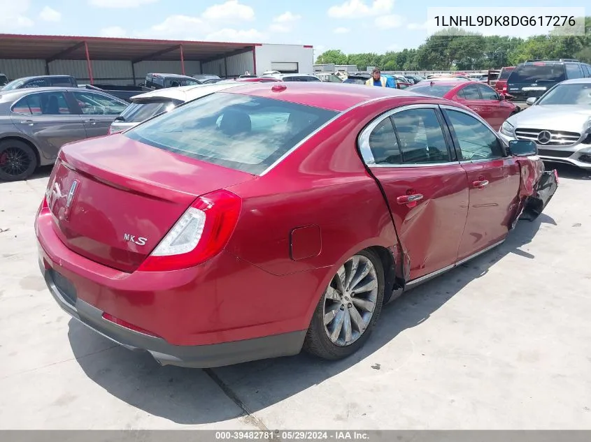 1LNHL9DK8DG617276 2013 Lincoln Mks