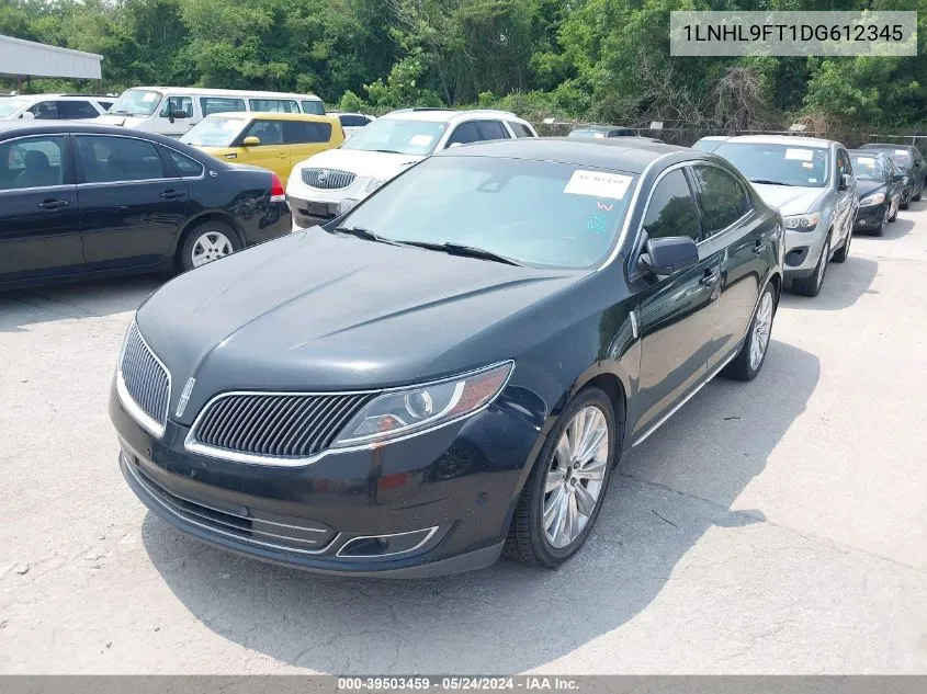 2013 Lincoln Mks Ecoboost VIN: 1LNHL9FT1DG612345 Lot: 39503459