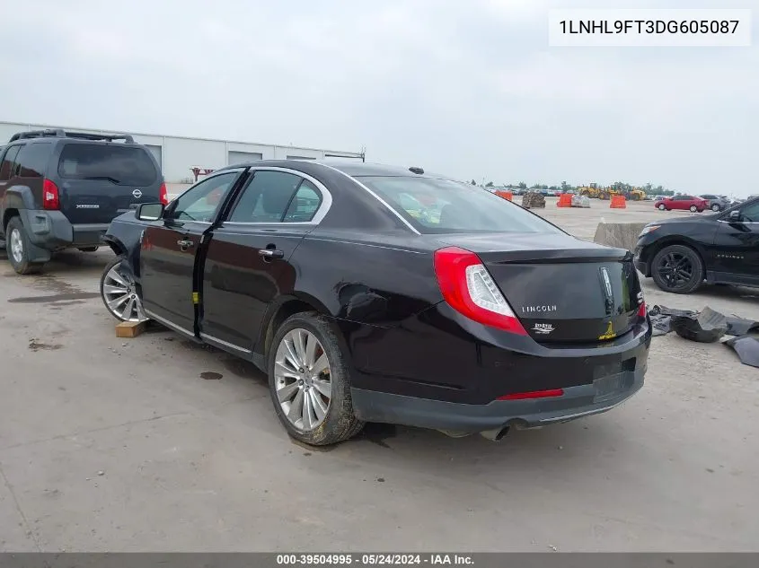 1LNHL9FT3DG605087 2013 Lincoln Mks Ecoboost