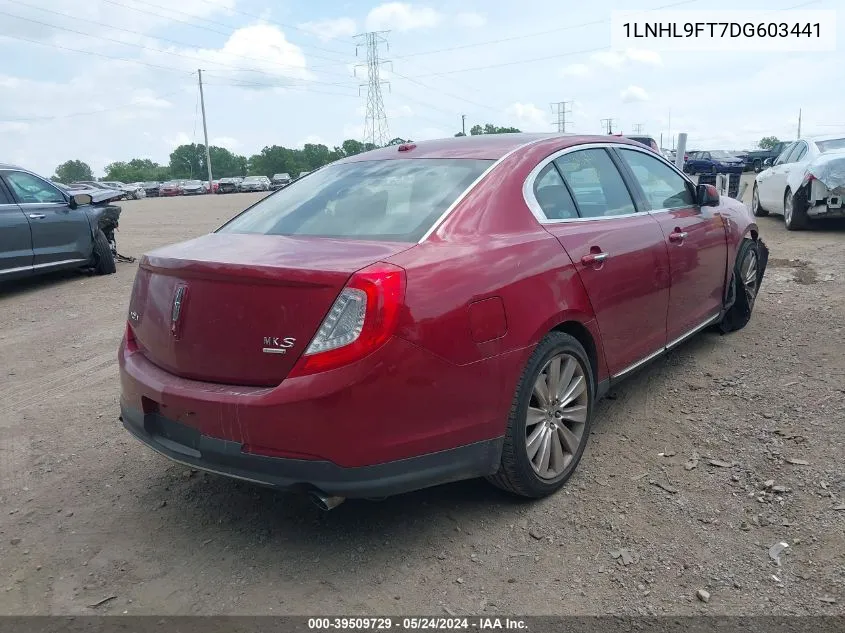 1LNHL9FT7DG603441 2013 Lincoln Mks Ecoboost