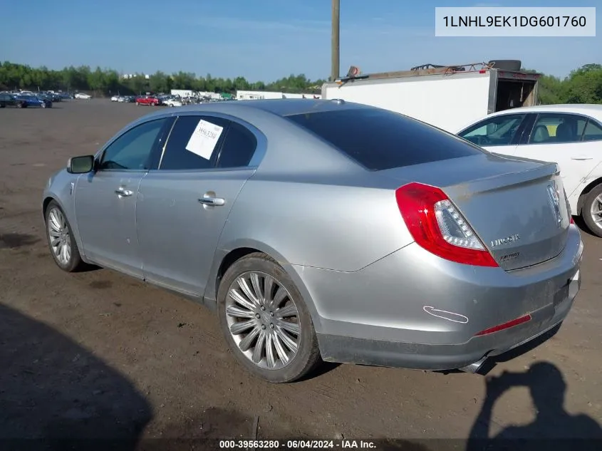 1LNHL9EK1DG601760 2013 Lincoln Mks