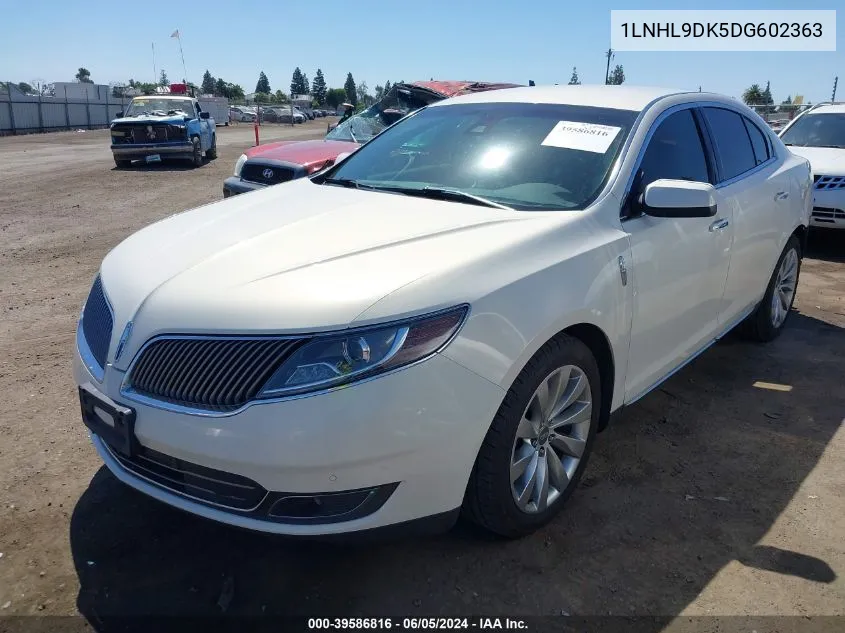 1LNHL9DK5DG602363 2013 Lincoln Mks