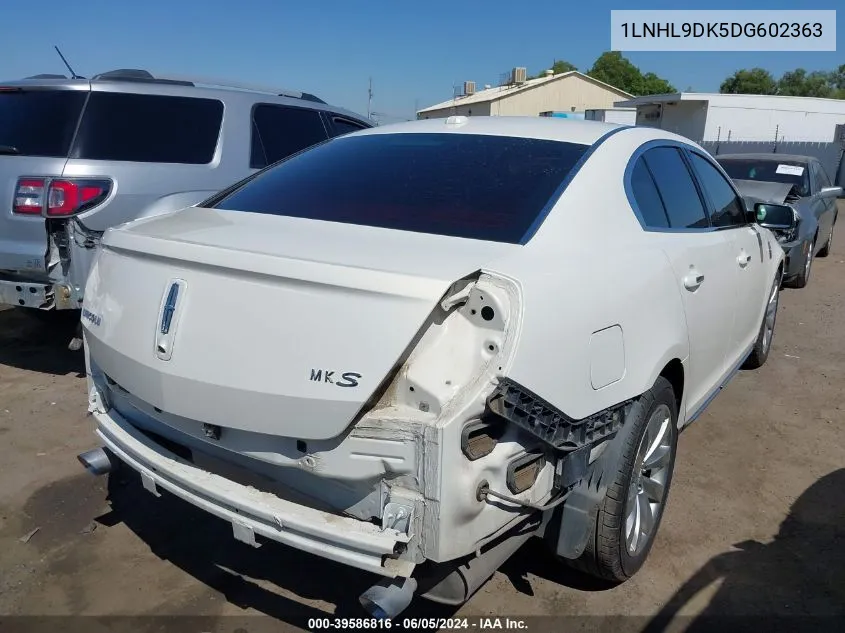 1LNHL9DK5DG602363 2013 Lincoln Mks