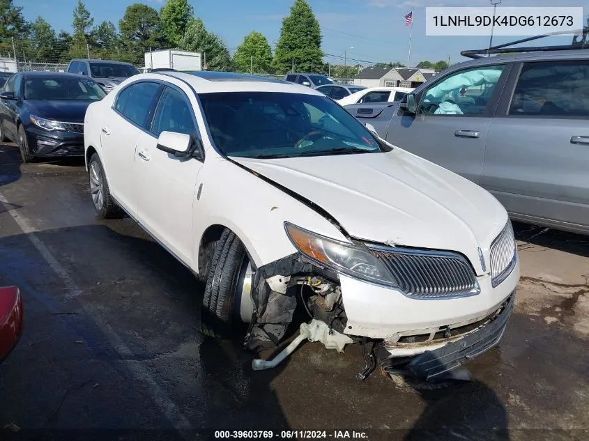 1LNHL9DK4DG612673 2013 Lincoln Mks