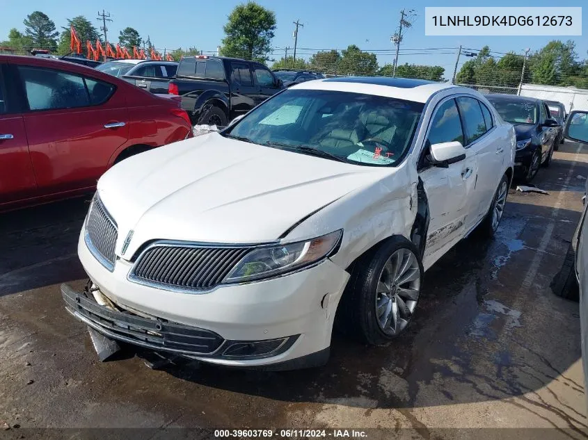 1LNHL9DK4DG612673 2013 Lincoln Mks