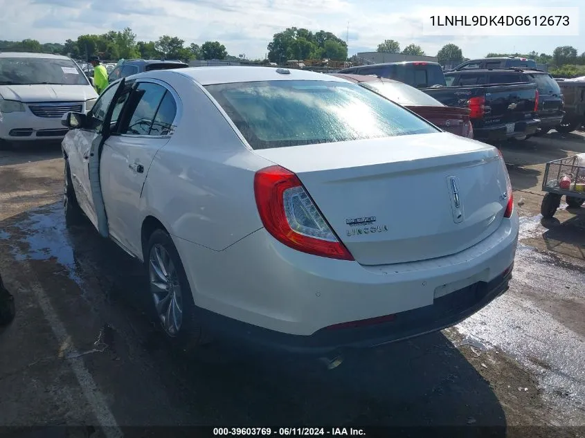 1LNHL9DK4DG612673 2013 Lincoln Mks