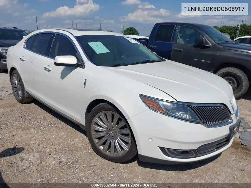 2013 Lincoln Mks VIN: 1LNHL9DK8DG608917 Lot: 39607504