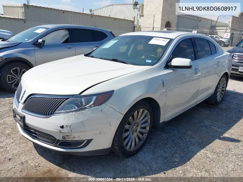 1LNHL9DK8DG608917 2013 Lincoln Mks