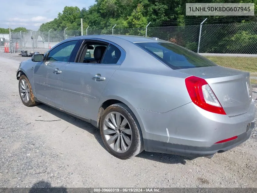 2013 Lincoln Mks VIN: 1LNHL9DK8DG607945 Lot: 39660319