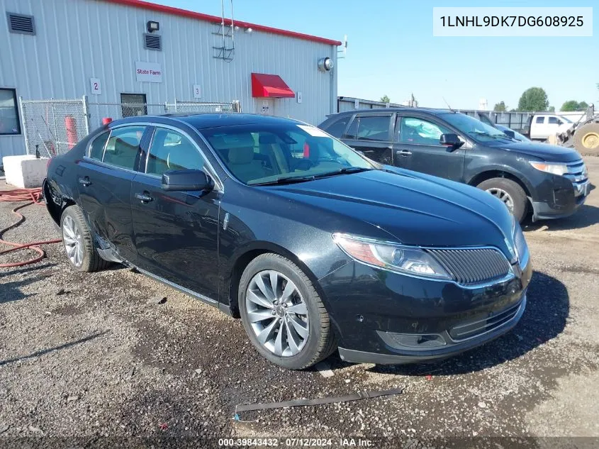 2013 Lincoln Mks VIN: 1LNHL9DK7DG608925 Lot: 39843432