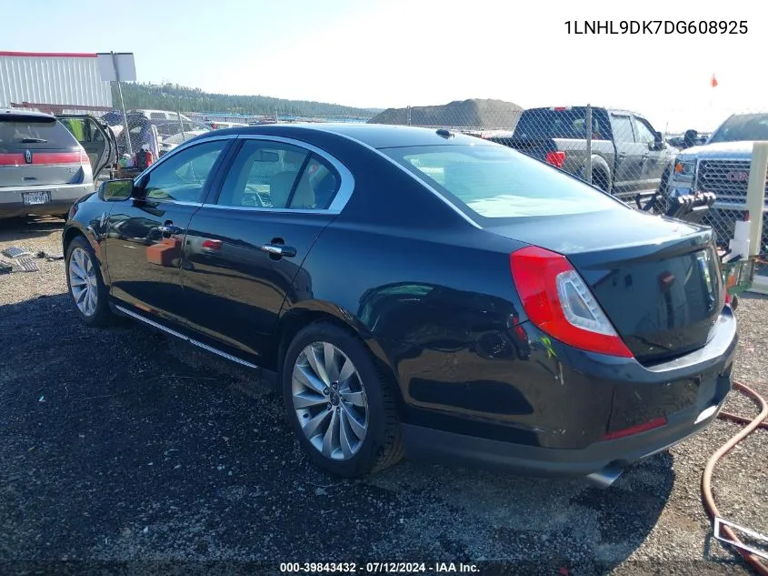 1LNHL9DK7DG608925 2013 Lincoln Mks