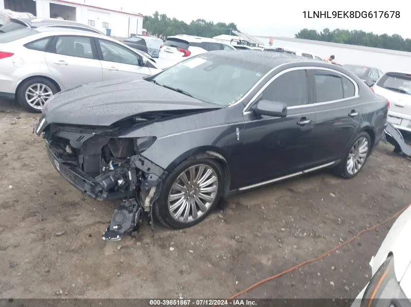 1LNHL9EK8DG617678 2013 Lincoln Mks