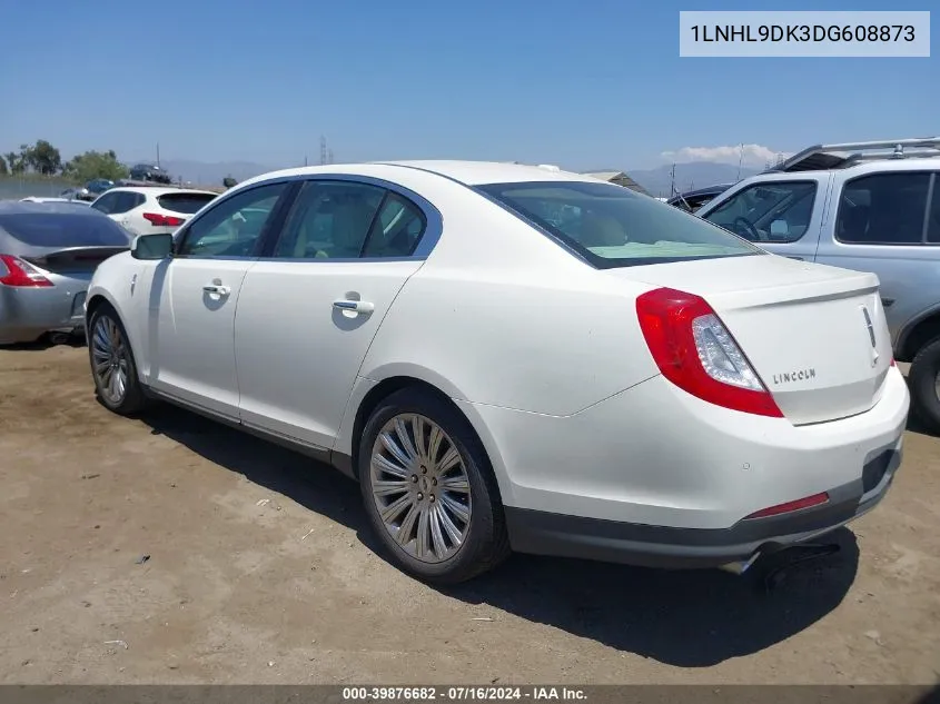 1LNHL9DK3DG608873 2013 Lincoln Mks