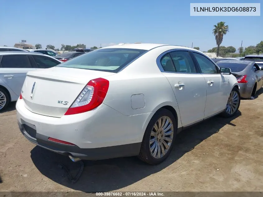 2013 Lincoln Mks VIN: 1LNHL9DK3DG608873 Lot: 39876682