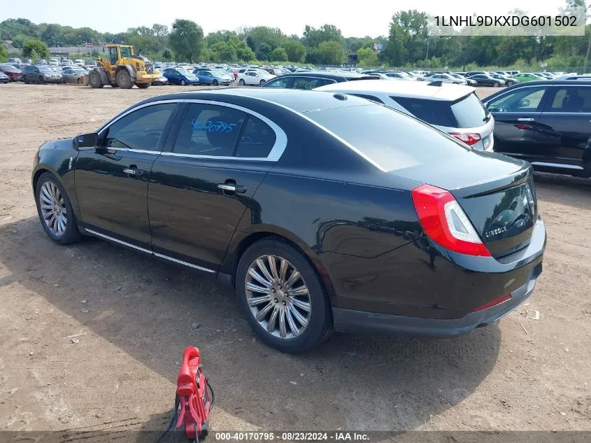 2013 Lincoln Mks VIN: 1LNHL9DKXDG601502 Lot: 40170795