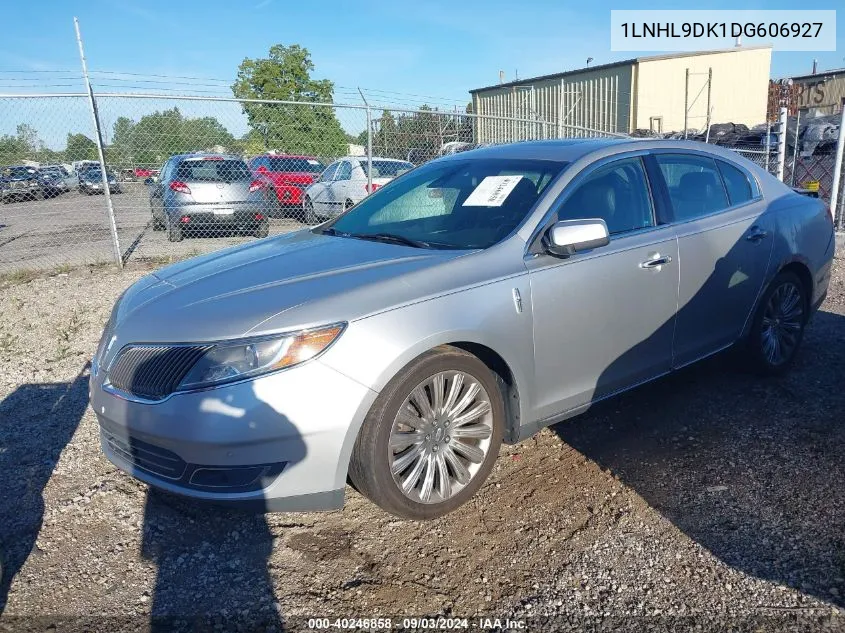 2013 Lincoln Mks VIN: 1LNHL9DK1DG606927 Lot: 40246858