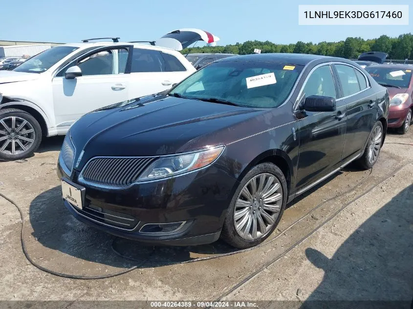 1LNHL9EK3DG617460 2013 Lincoln Mks