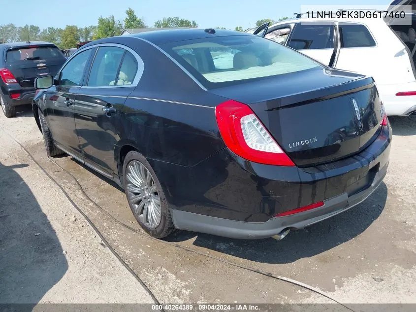 2013 Lincoln Mks VIN: 1LNHL9EK3DG617460 Lot: 40264389