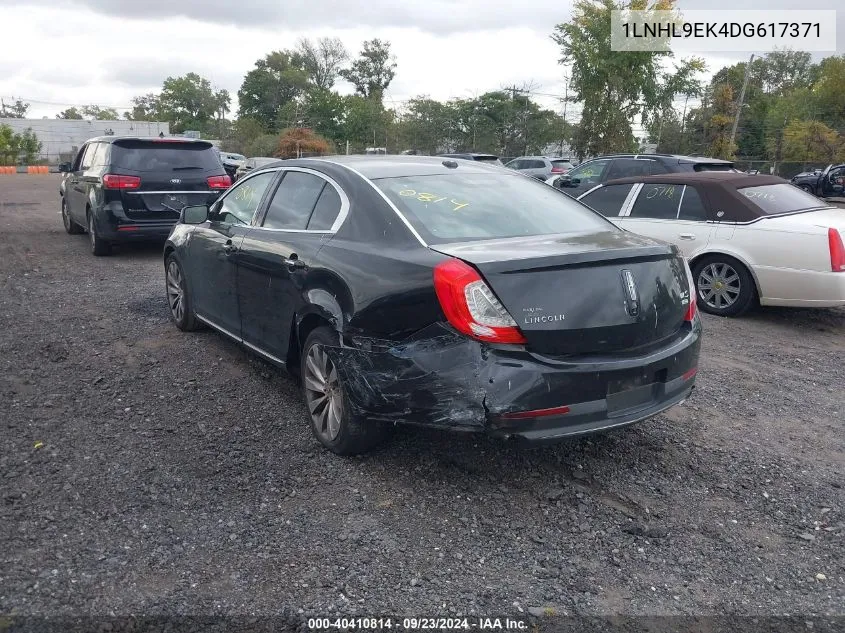 2013 Lincoln Mks VIN: 1LNHL9EK4DG617371 Lot: 40410814