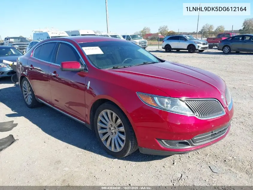 1LNHL9DK5DG612164 2013 Lincoln Mks