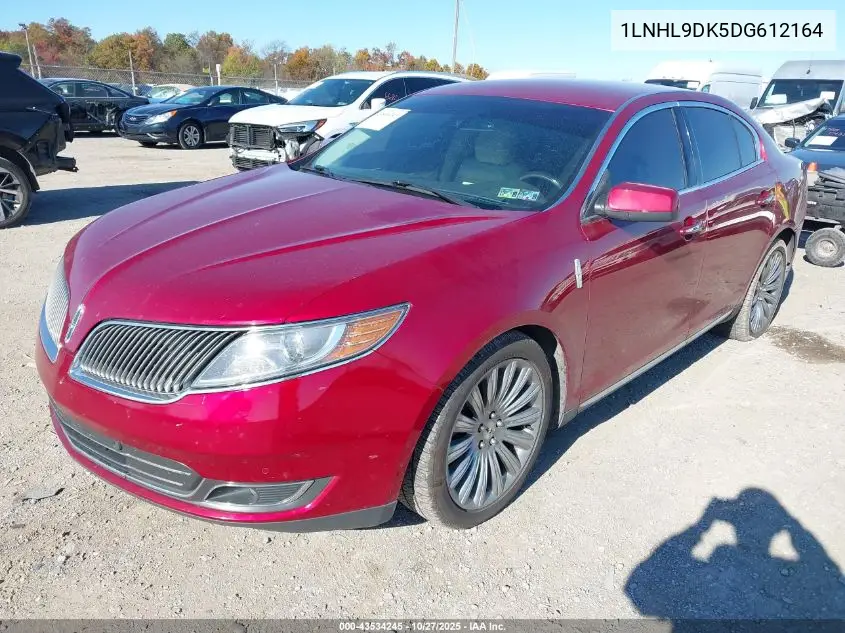 1LNHL9DK5DG612164 2013 Lincoln Mks