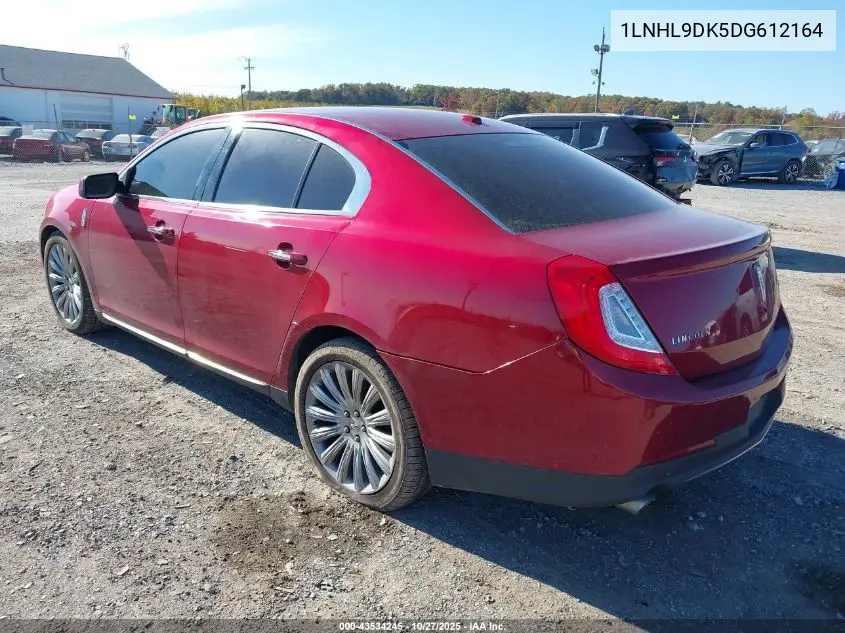 1LNHL9DK5DG612164 2013 Lincoln Mks