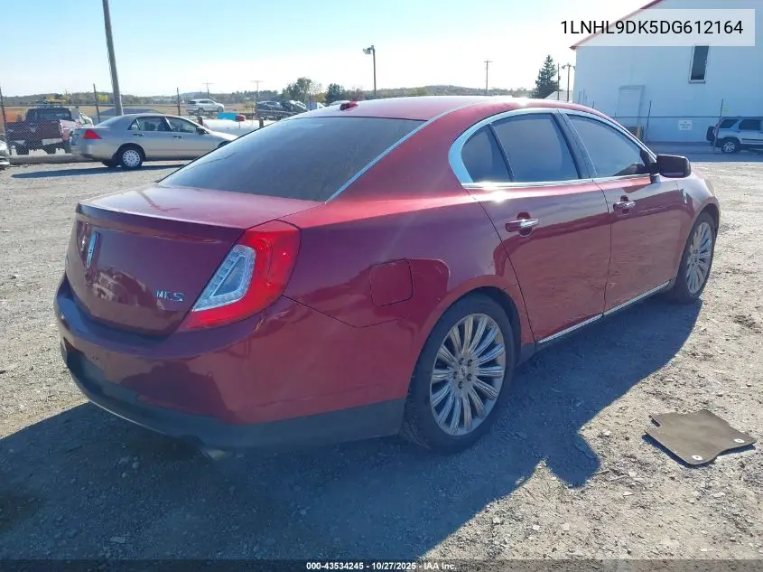 1LNHL9DK5DG612164 2013 Lincoln Mks