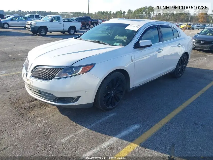 1LNHL9FT1DG610286 2013 Lincoln Mks Ecoboost