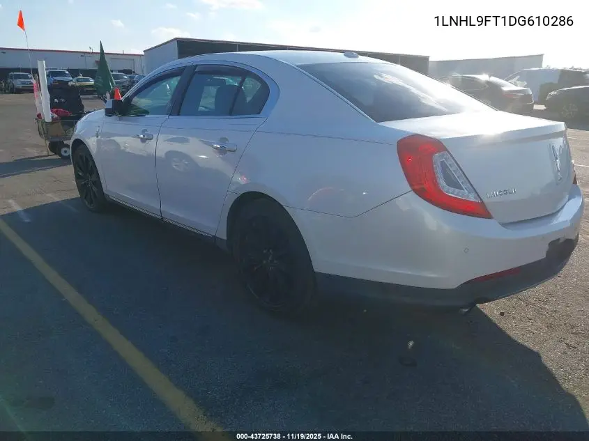 1LNHL9FT1DG610286 2013 Lincoln Mks Ecoboost