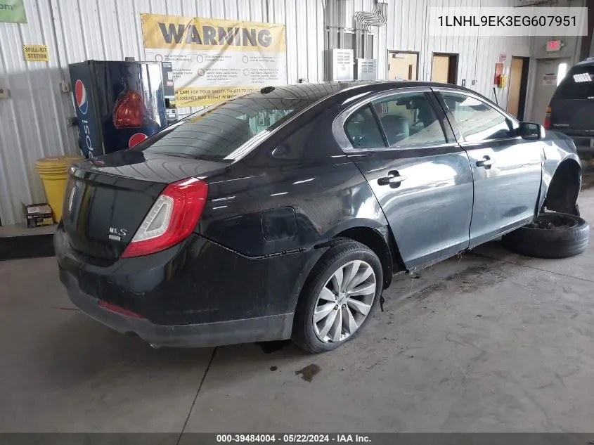 1LNHL9EK3EG607951 2014 Lincoln Mks