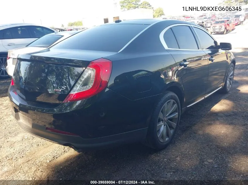 1LNHL9DKXEG606345 2014 Lincoln Mks