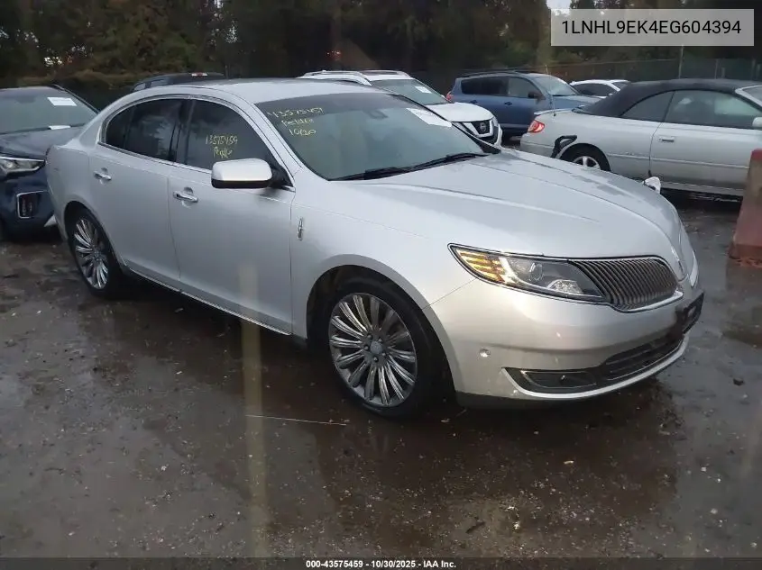 1LNHL9EK4EG604394 2014 Lincoln Mks
