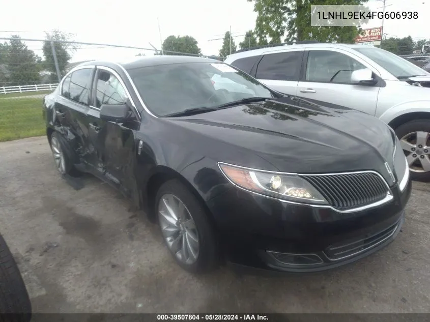 1LNHL9EK4FG606938 2015 Lincoln Mks