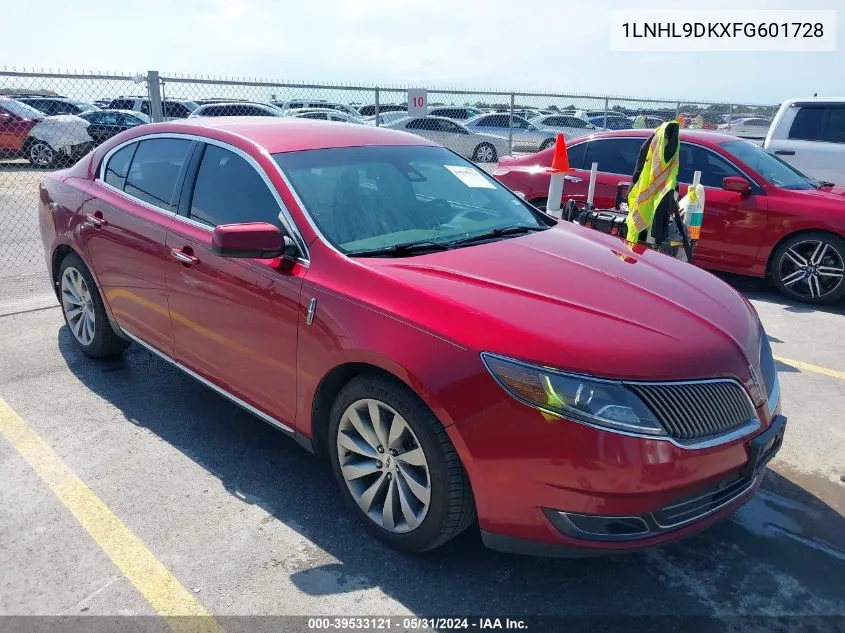 1LNHL9DKXFG601728 2015 Lincoln Mks