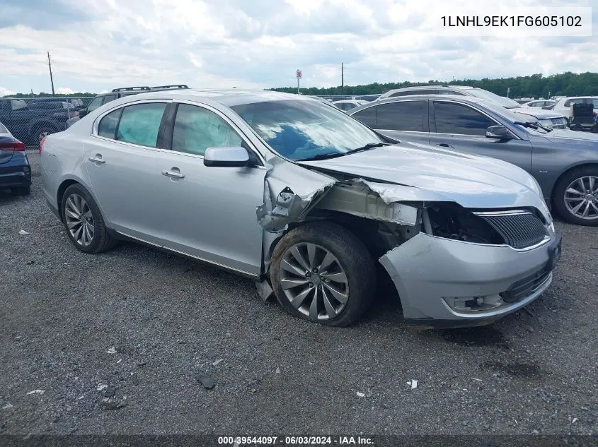 1LNHL9EK1FG605102 2015 Lincoln Mks