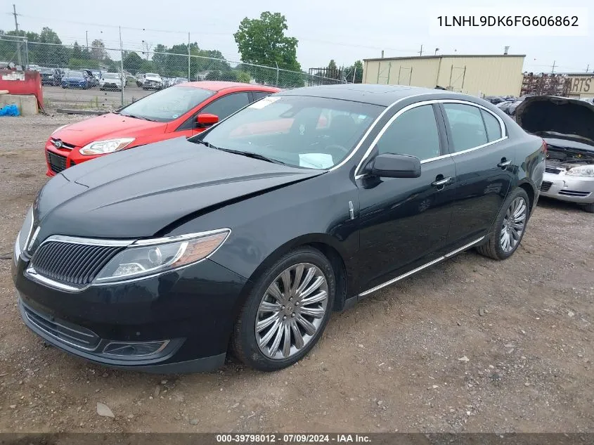 1LNHL9DK6FG606862 2015 Lincoln Mks